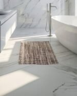 دعسة حمام هندي منسوج  - MESH