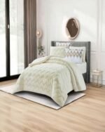 ⁦طقم لحاف شتوي مجوز فرو ناعم - NIHAN⁩ - الصورة ⁦3⁩