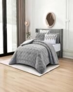 ⁦طقم لحاف شتوي مجوز فرو ناعم - NIHAN⁩ - الصورة ⁦2⁩