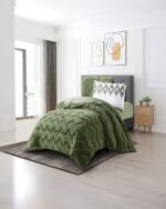 ⁦طقم لحاف شتوي مفرد فرو ناعم - NIHAN⁩ - الصورة ⁦2⁩