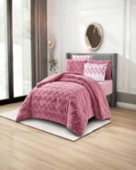 طقم لحاف شتوي مجوز فرو ناعم - NIHAN