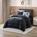 طقم لحاف شتوي فرو ناعم كينج - ASIAN