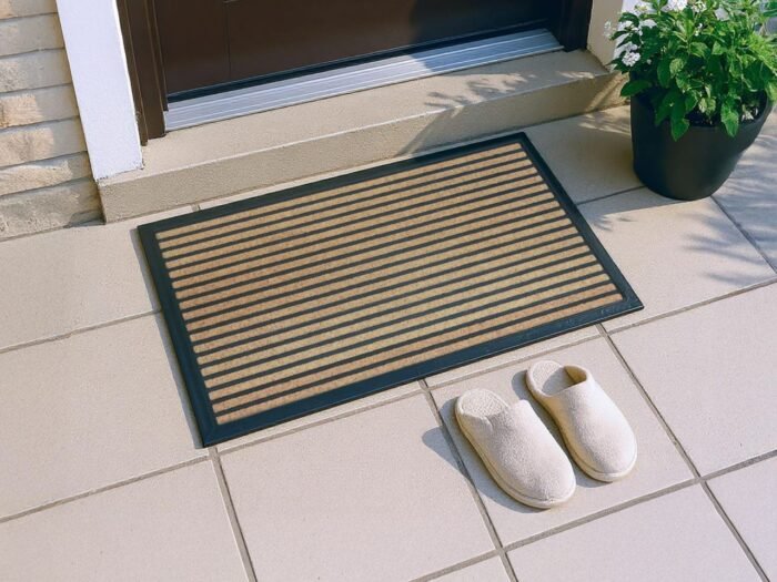 دعسة مدخل بيج وأسود - LINI