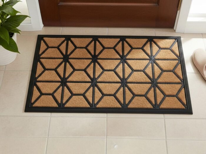 دعسة مدخل بيج وأسود - SHAPO