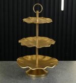 ⁦صحون ضيافة 3 طبقات دائري - Sleek Lux⁩ - الصورة ⁦2⁩