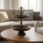 صحون ضيافة طبقتين - Majestic