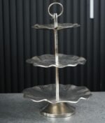 صحون ضيافة 3 طبقات دائري - Sleek Lux