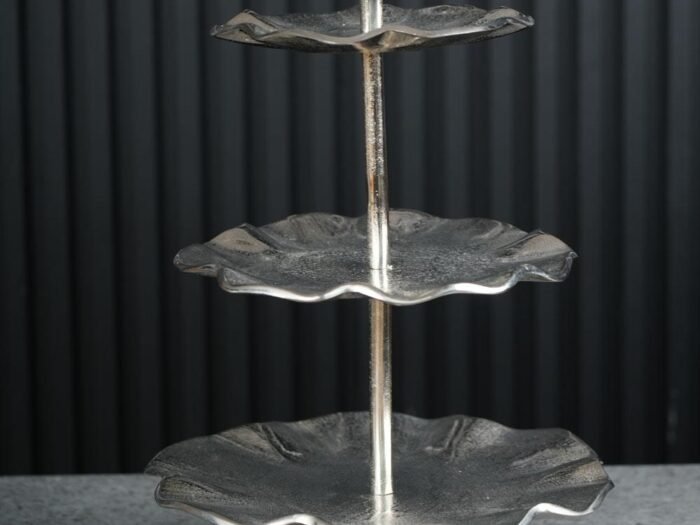 صحون ضيافة 3 طبقات دائري - Sleek Lux