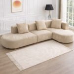 بساط هندي قطني منسوج كريمي - MARRAKECH