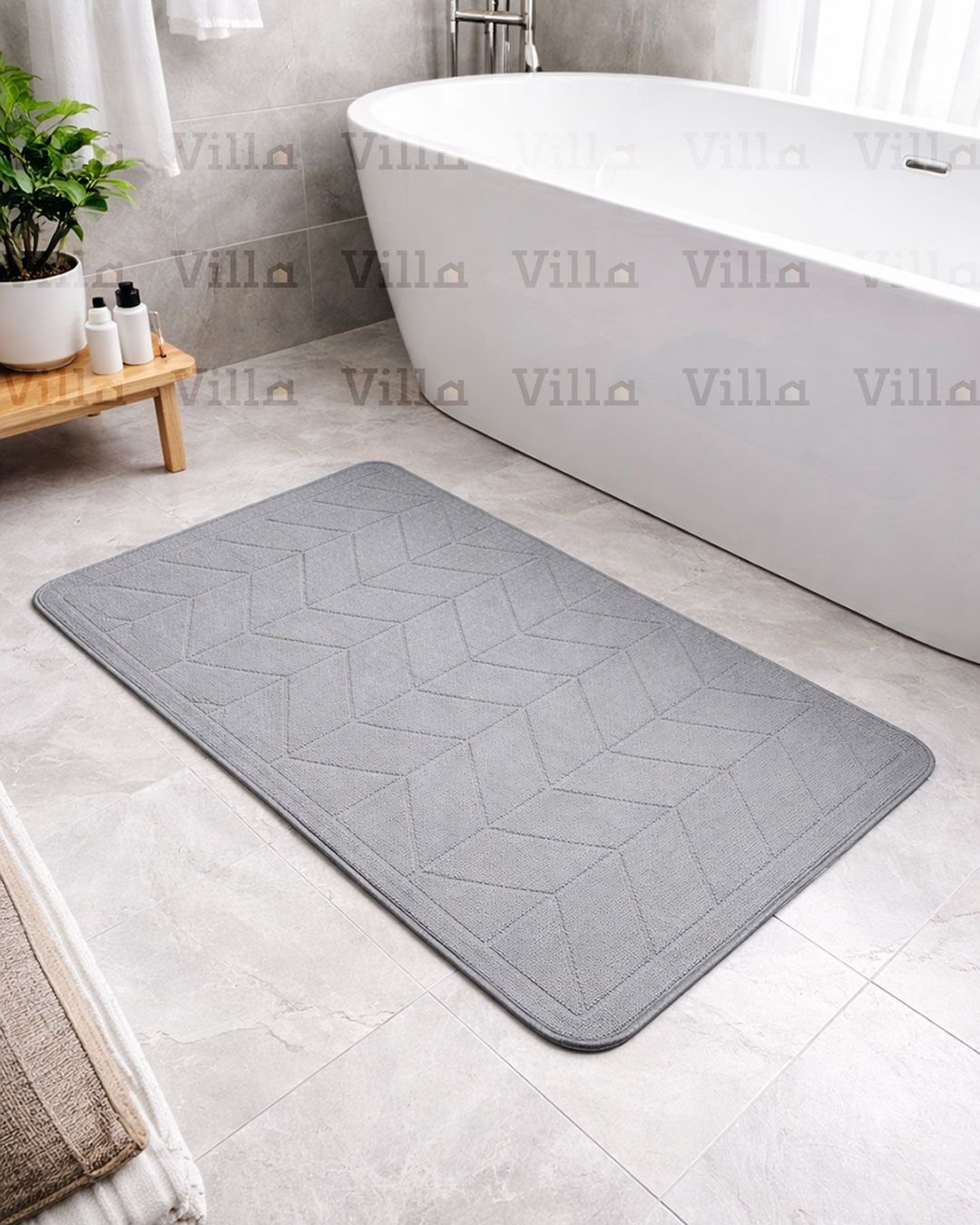 WhatsApp Image 2026-01-24 at 12.21.03 PM (2) دعسة حمام دياتوميت رمادي - ZIC ZAC - الصورة 1