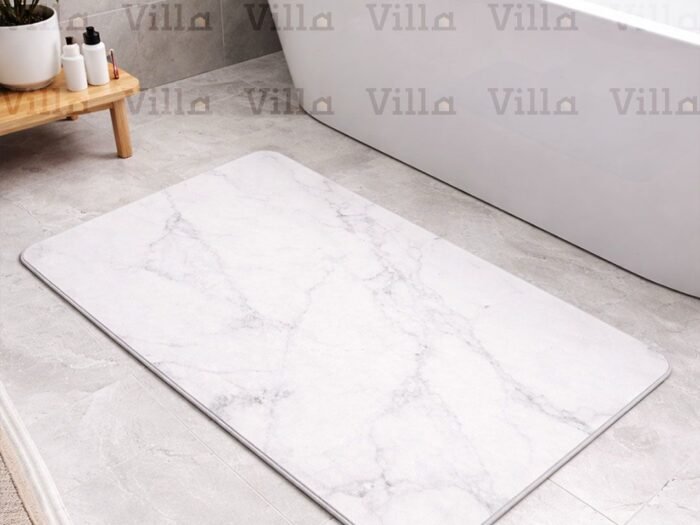 دعسة حمام دياتوميت أبيض - MARBLE