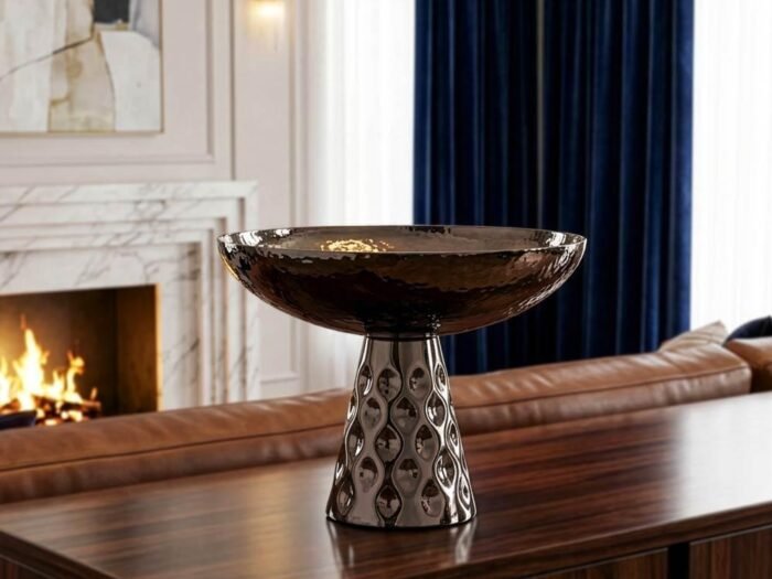 صحن ضيافة بقاعدة دائري  - Reflect