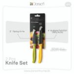 طقم 2 سكاكين متعددة الاستعمال 3+4 إنش ستانلس - Dorsch