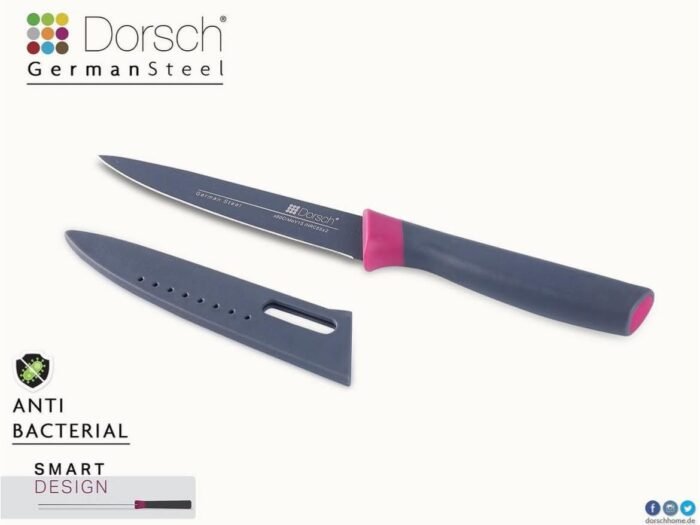 سكين متعدد الاستعمال مطلي 5 انش ستانلس فوشي - Dorsch