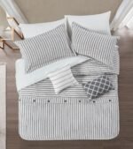 ⁦طقم لحاف كينج 8 قطع سكني - Raylan⁩ - الصورة ⁦7⁩