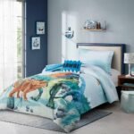 طقم لحاف مفرد ونص 5 قطع - Tuker Dinosaur