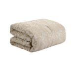 ⁦طقم لحاف كينج جاكار 7 قطع ذهبي - Paisley⁩ - الصورة ⁦3⁩