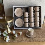 طقم فناجين قهوة 12\12 بورسلان