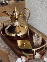 ⁦ثيرموس بطة 1 لتر ستانلس مع غطاء ضغط⁩ - الصورة ⁦2⁩