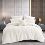 طقم لحاف كينج 7 قطع آيفوري  - Kind 01
