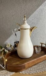 ثيرموس قهوة 1 لتر بيج مع يد اكرليك كبس طابة كريستال