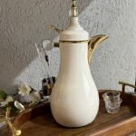 ثيرموس قهوة 1 لتر بيج مع يد اكرليك كبس طابة كريستال