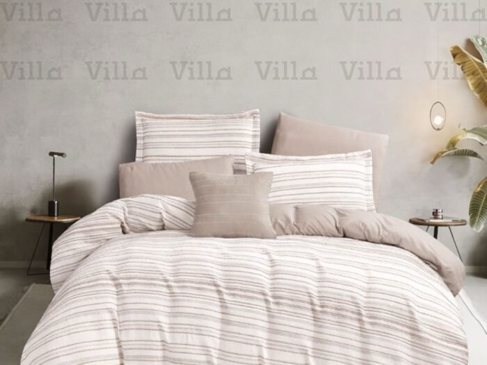 طقم لحاف كينج 7 قطع موكا - Glow 01