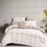 طقم لحاف كينج 7 قطع موكا - Glow 01