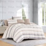 طقم لحاف كينج 7 قطع موكا - K-Zen 04