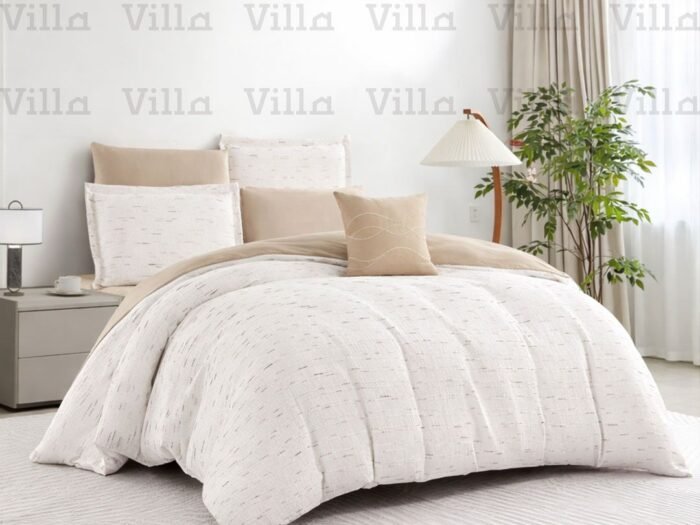 طقم لحاف كينج 7 قطع بيج - Miral