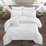 ⁦طقم لحاف كينج جاكار 7 قطع آيفوري - Maximos⁩ - الصورة ⁦3⁩