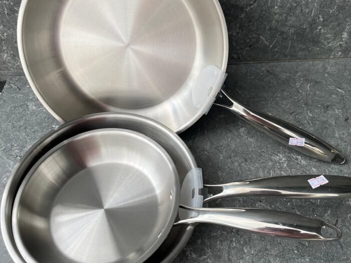 مقلى ستانلس ستيل يد طويل