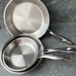 مقلى ستانلس ستيل يد طويل