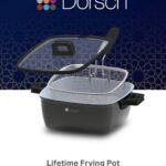 مقلاة البطاطس 28 سم أسود - Dorsch