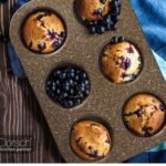 قالب للمخبوزات مغلفة بطبقة غير لاصقة 6 حجرات خمري  - Dorsch