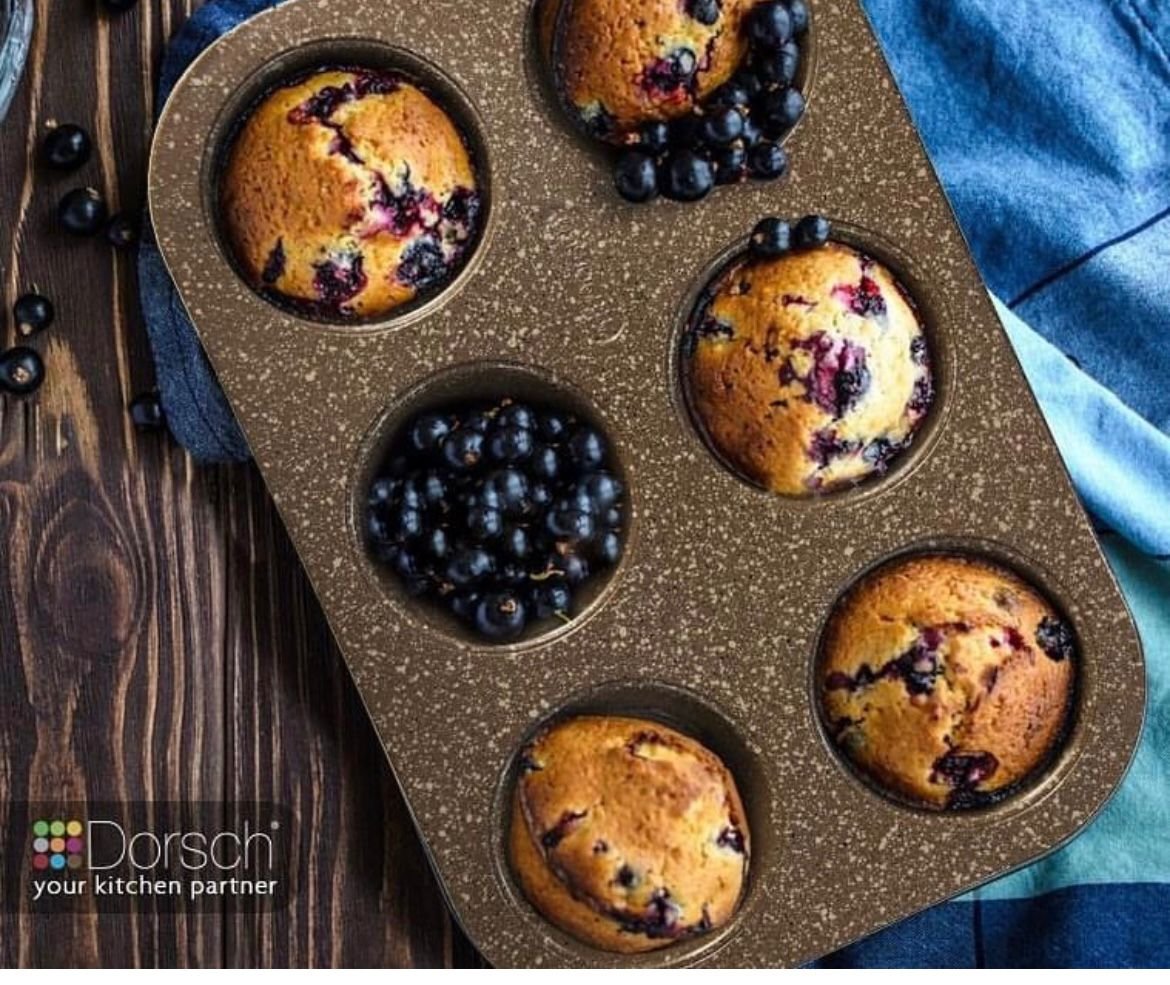 WhatsApp Image 2026-04-05 at 12.34.08 PM قالب للمخبوزات مغلفة بطبقة غير لاصقة 6 حجرات خمري - Dorsch - الصورة 1