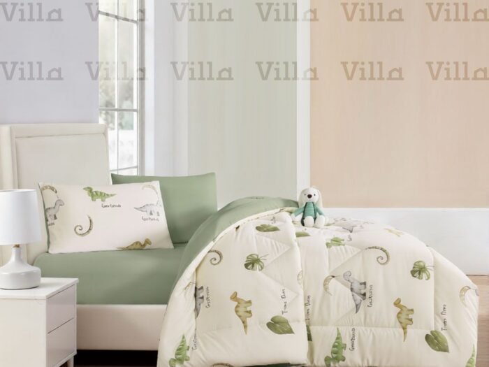 لحاف أطفال صيفي مفرد ونص 5 قطع - 1 Julia