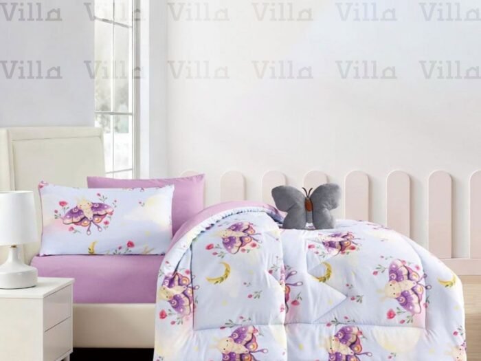 لحاف أطفال صيفي مفرد ونص 5 قطع -  18 Julia