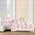 لحاف أطفال صيفي مفرد ونص 5 قطع - 17  Julia