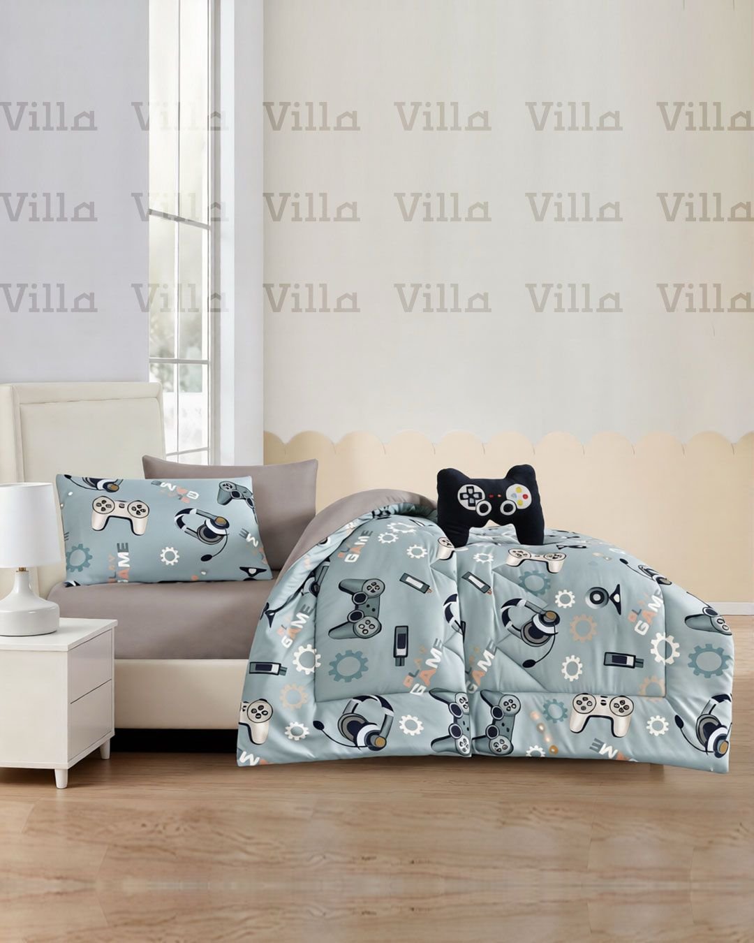 WhatsApp Image 2026-04-06 at 3.38.17 PM (3) لحاف أطفال صيفي مفرد ونص 5 قطع - 13 Julia - الصورة 1