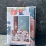 طقم ملاحف قطن صيفي مجوز  مايكروفيبر - Nia