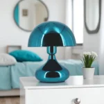 ⁦مصباح طاولة ستانلس ستيل  - Mushroom⁩ - الصورة ⁦5⁩