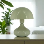 ⁦مصباح طاولة ستانلس ستيل  - Mushroom⁩ - الصورة ⁦6⁩